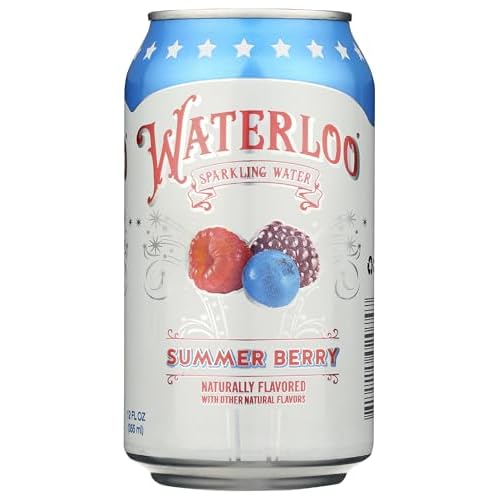 Waterloo Sparkling Water Waterloo Mixed Berry Sparkling Water, 12 Fl Oz
