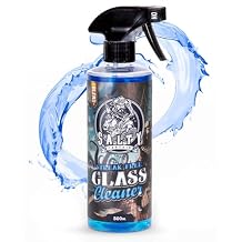 Salty Captain Glass Cleaner Spray 16.9oz Streak-Free Car Window Cleaner Ideal for Cars, RVs & Boats Cleans Windows, Mirrors, Windshields & More Premium Quality, Safe on Tinted Windows