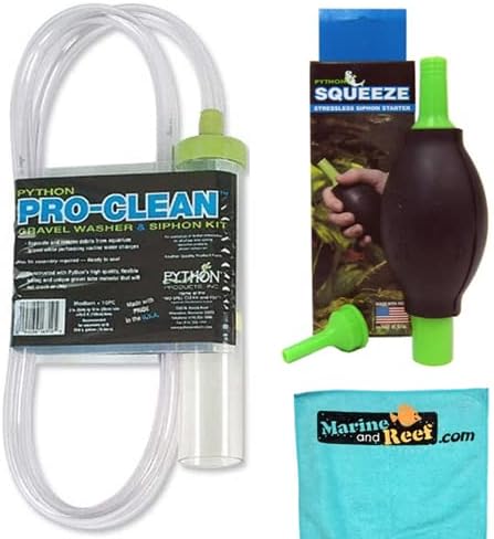 Python Pro-Clean Large, 2" X 16" Tube w/ 6 ft. Hose & Squeeze Bundle (3 Items)