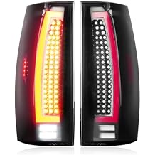 Tresound LED Tail Lights for Chevy Chevrolet Suburban 1500 2007-2014, 2500 2007-2013, Tahoe 07-14, GMC Yukon 2007-2014, Yukon XL 1500 07-14, 2500 2007-2013, Not Fit Barn Door & Hybrid Models