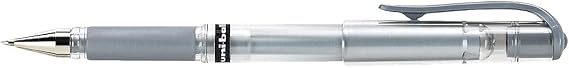 uni-ball 812106 uni-ball IMPACT Gel Pen Bold Point Silver Ink (60658)