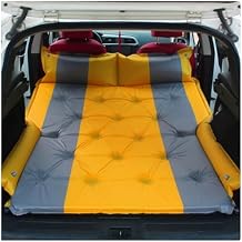 Portable Inflatable Car Mattress for Volkswagen VW Golf/Polo 5 6 7 8 GTE GTI GTD Clubsport,Inflatable Camping Air Mattress with 2 Pillows,Folding Air Bed Cushion,A