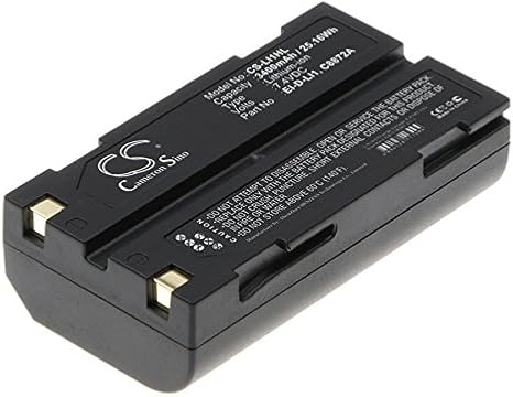 Replacement Battery for Spectralink Epoch 35, P/N: 29518, 38403, 46607, 52030, C8872A, EI-D-LI1 3400mAh/7.4V