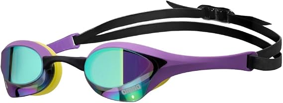 ARENA Cobra Ultra Swipe Mirror Mirrored Swimming Pool Competition Goggles - Purple