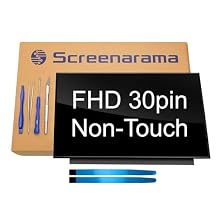 SCREENARAMA New Screen Replacement for HP 14-DQ1033CL 7RP94UA, FHD 1920x1080, IPS, Glossy, LCD LED Display with Tools