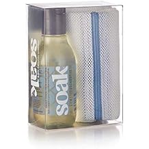SoakBox - Soak Laundry Soap & Eco Wash Bag Set - 90 mL / 3 fl. oz Eco-Friendly Soap and 16 Inch Circle 100% Recycled RPET Wash Bag (Pineapple)