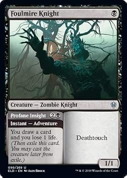 Magic: The Gathering - Foulmire Knight - Foil - Throne of Eldraine