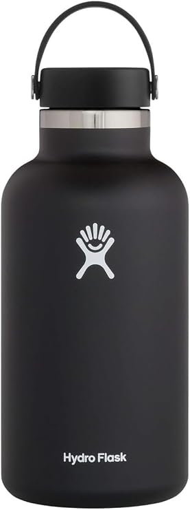 Hydro Flask Wide Flex Cap Black 64 Oz