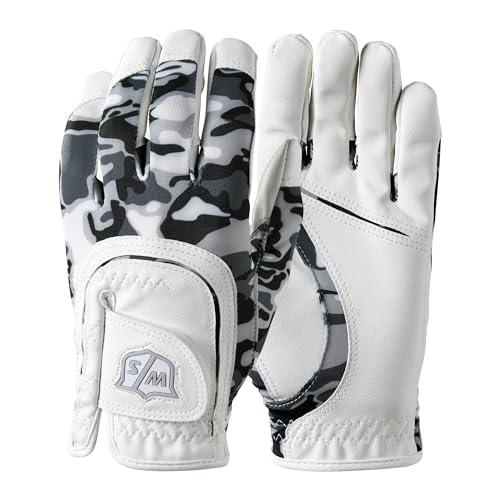 Wilso Staff Junior Fit All Camo Golf Glove
