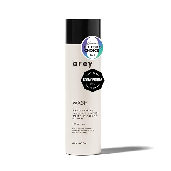 Arey Wash Anti-Grey Shampoo for Thinning Hair, Color-Safe, 8.45 fl oz