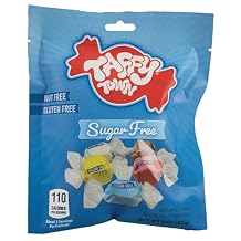 Taffy Town Saltwater Taffy - Sugar Free Assorted | Gourmet | Nougat-Style Candy| Soft & Delicious| Sumer Snack Treats| Party Good Candies | 3 oz