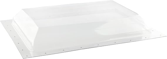 RecPro RV Skylight Outer Dome | 14" x 22" Universal Outer Skylight (Clear)