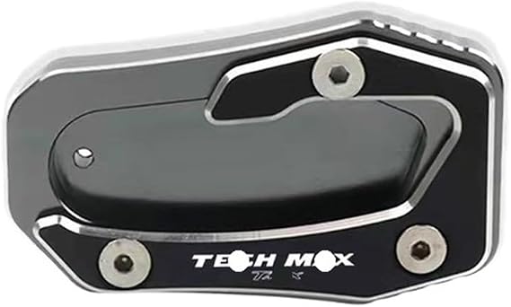 Motorcycle Side Bracket Pad For Tech Max For TMAX560 For T-MAX 560 2019 2020 2021 2022 Kickstand Foot Side Stand Extension Pad Support Plate Enlarge