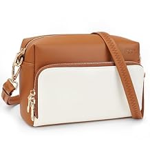 FYY Small Crossbody Bags for Women Vegan Leather Crossbody Purses for Women Travel with Adjustable Shoulder Strap