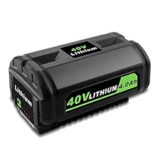 40V Replacement Battery Compatible with Ryobi 40V Lithium-Ion Battery OP4040 OP4015 OP4026 OP40201 OP40261 OP4026A OP4030 OP40301 OP40401 OP4050 OP40501