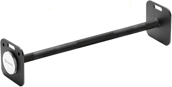 Barbell Bar with One Pair of 4.4lb Screws, Up to 264lbs | Quickly Convert Weights into Adjustable Barbell, Perfect for Fitness Training, Home Gym