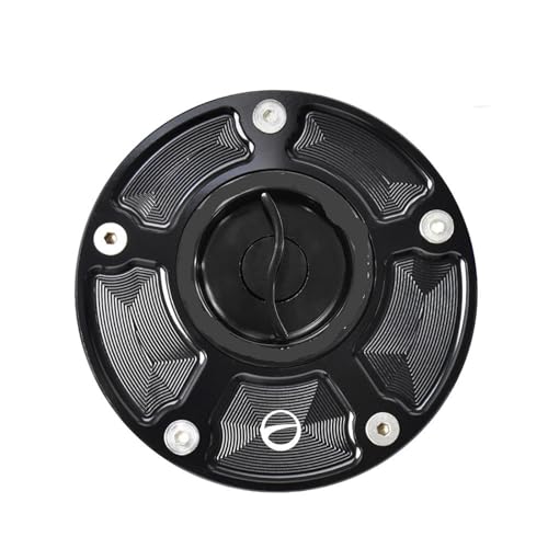 Release Fuel Cap Compatible With Kawasak NINJA H2R X SE 2023 2022 2021 2020 - Accessories CNC Aluminum Filler CoverAll Black S