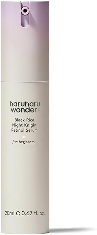 haruharu wonder Black Rice Night Knight Retinol Serum, 20 mL, Firming