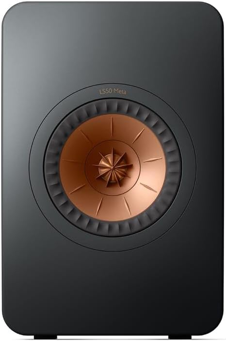 KEF LS50C Meta BK ea Center Channel Speaker (Carbon Black)