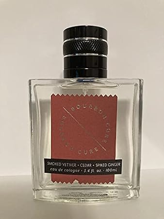 Bourbon Cure Men's Cologne - A fragrance brimmed with Smoky Vetiver, Cedar, and Spiked Ginger - 3.4 oz 100 mL - Tru Fragrance & Beauty