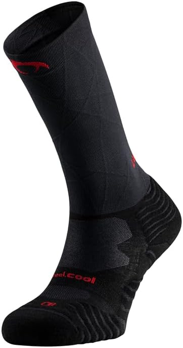 Lurbel Stone Pro Six Compression, Trail Running Socks, Racing Socks, Seamless, Breathable Sock, Compressive, Unisex