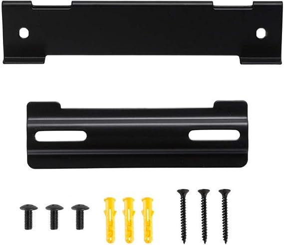 NSFKCED Wall Mount for Bose Solo 5 Soundbar, WB-120 Wall Mount Kit CineMate 120 Home Theater System Subwoofer Speaker Sound Bar Wall Bracket( Included Screw Set )