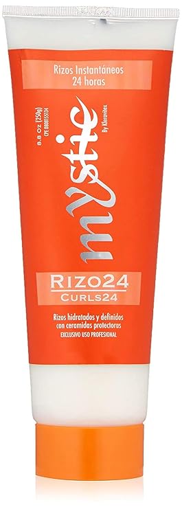 Kleravitex Curls 24 Rizo 24 Leave In Treatment (8.8 Fl Oz.) - Defining and Smoothing Cream for Tight Curls, Twist-Outs, Braids - Styling Cream for All Curl Types