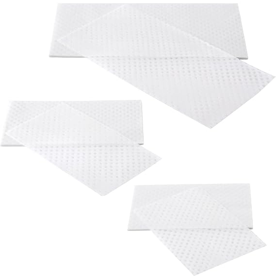 120PCS Perm Papers for Hair, Disposable Salon Hair End Wrap Papers, High-Temperature Resistant Perm Roller Papers, Hairstyling Curling Tools for Professional, Home Cold Hot Perms - White