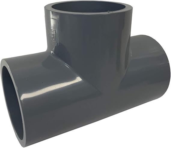 ERA Schedule 80 CPVC 2-1/2 Inch Tee, Socket Connections