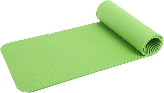 Yoga Matts for Women,2025 New 5mm Thick Anti-Tear High Density Non Slip Extra Thick Yoga Mat with Carrying Strap,Black Yoga Mat for Workouts,Gym,Floor,Home Yoga,Stretching,Pilates,Fitness