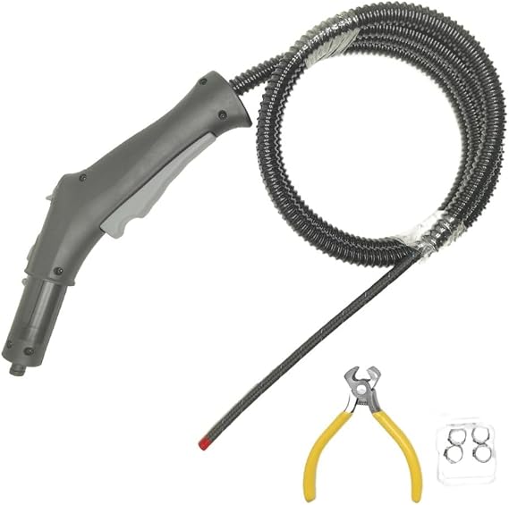 4.322-048.3/43220483 Steam Cleaner Hose Handle Kit fit for Karcher SC1 SC2 SC3 CTK10 STK20 Steam Cleaner Accessories, Steam Pressure Hose Steam Cleaning Attachments(1 Set * Steam Hose)