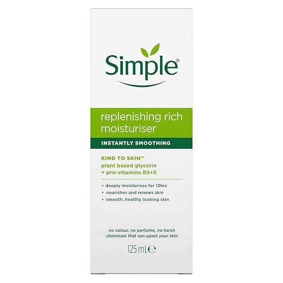 Simple Replenishing Rich Moisturizer 125ml