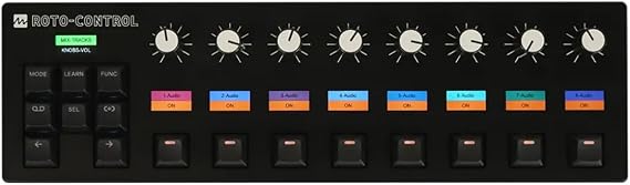 Roto-Control Motorized MIDI Controller with 8 Touch-Sensitive Knobs
