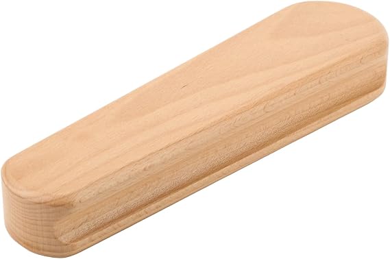 Tailors Clapper, Professional Beech Wood Quilters Clapper, Multipurpose Sewing Tool for Flattening Fabrics, Point Pressing, Clothing Wrinkle, Quilting, Embroidery, Default