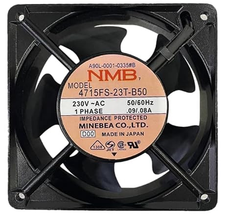 for 4715FS-23T-B50-D00 A90L-0001-0335#B 230V 0.09/0.08A 12CM Fanuc Cooling Fan