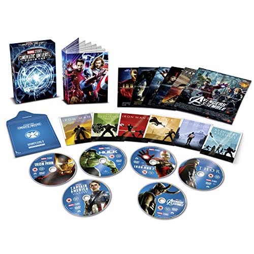 Marvel Studios Collector's Edition Box Set Phase 1 [DVD] | USA Non-Compatible Product | Region - 2