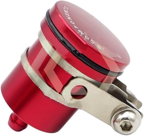 Cylinder Reservoir Universal CNC Motorcycle Brake Fl&uid Reservoir Clutch Tank Oil Fl&uid Cup Alloy Accessories for Dio Zx Ruckus Su&per Cub 110