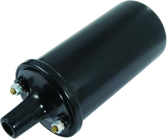 OEG Parts New Ignition Coil With Internal Resistor 3 OHM 12V 12 Volt Universal 35K Voltage Output Spark Coil Plug