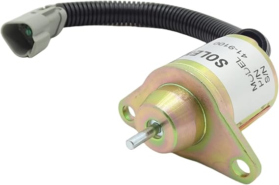 41-9100 Fuel Stop Solenoid Valve fits for Thermo King TK249 TK374 TK388 TK395 TK482 TK486 419100