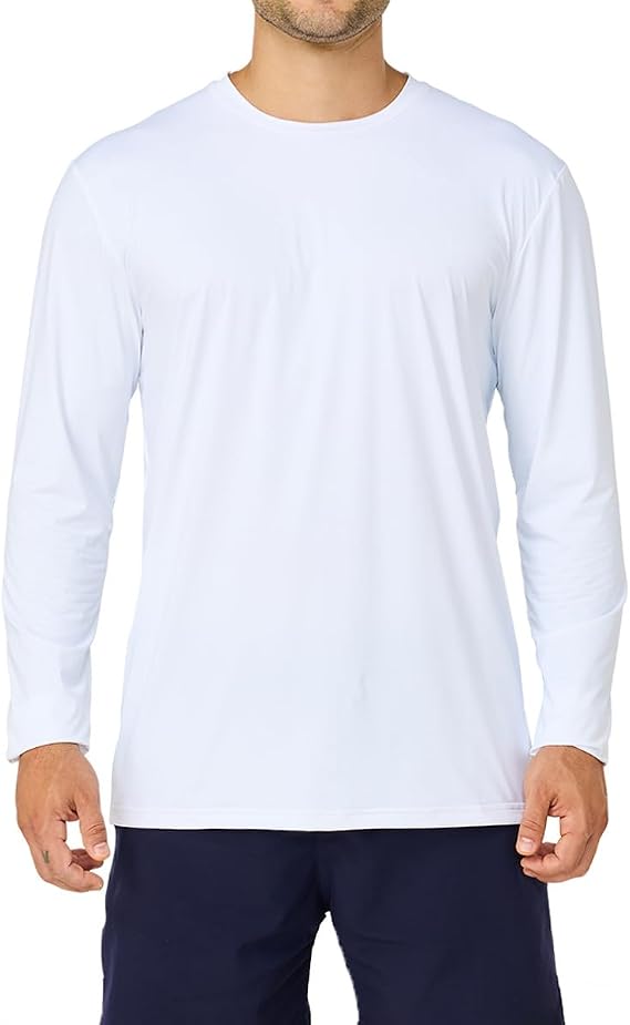 Fishing Shirts for Men Long Sleeve Mens UPF 50+ Sun Protection Outdoor T Shirts
