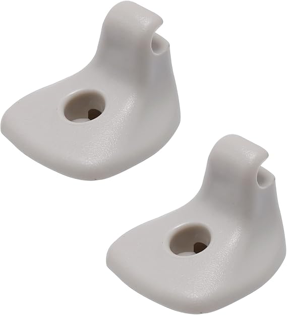 2PCS Sun Visor Support Retainer Clip Replacement for 2007-2010 Dodge Avenger Replacement for 2008-2010 Chrysler Sebring Sun Visor Clip 1GW25DW1AA (Grey)
