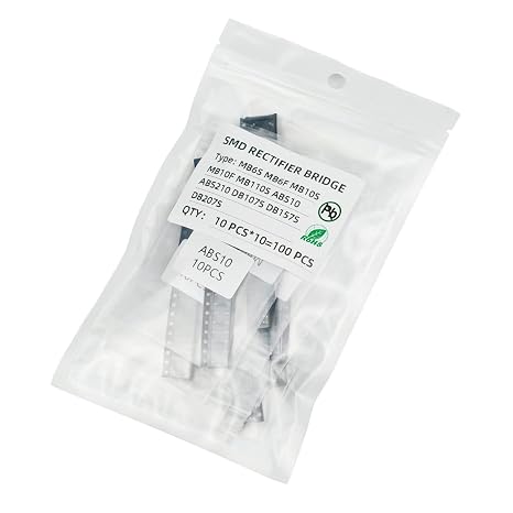 10 Value 100pcs SMD Rectifier Bridge Assorted Kit Assortment
