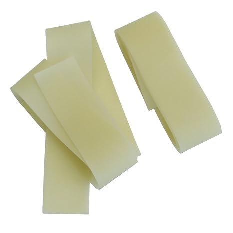 Graham-Field Disposable Tourniquet - Latex Medical Rubber Arm Bands, 1" x 18", Pack of 100, White - 4109
