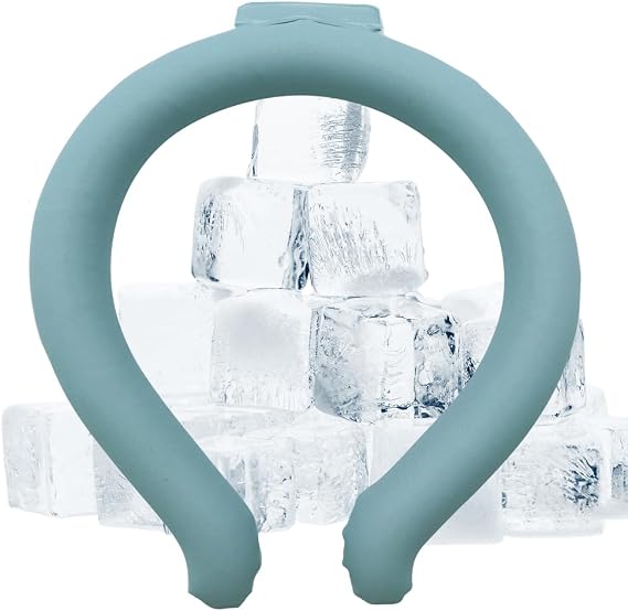 Cooling Neck Ring for Outdoor | Reusable Neck Cooler with Freezeable Gel Beads | Relief for Men, Women, Kids in Heat, Sports, Travel