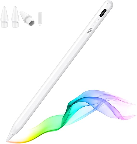 ESR Stylus Pen for iPad 2018-2026, Pencil 1st Generation, Tilt Sensitivity