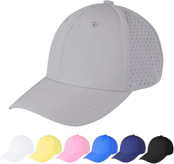 AUYAO Unisex Waterproof Baseball Cap Classic Breathable Trucker Hats Lightweight Sports Cap Mesh Peak Cap Hat Sun Rain Protection Baseball Cap Sun Visor Hat for Running Hiking Fishing