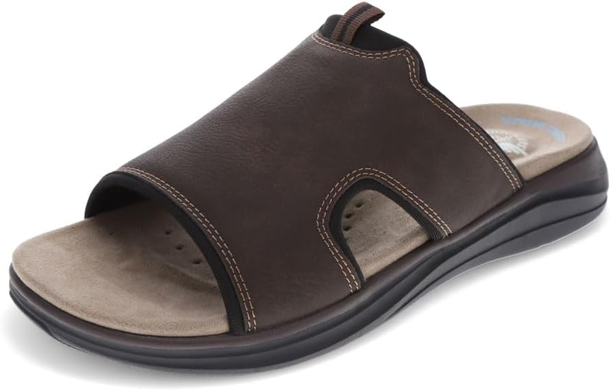 DOCKERS Mens Barlin Casual Slip-On Slide Sandals