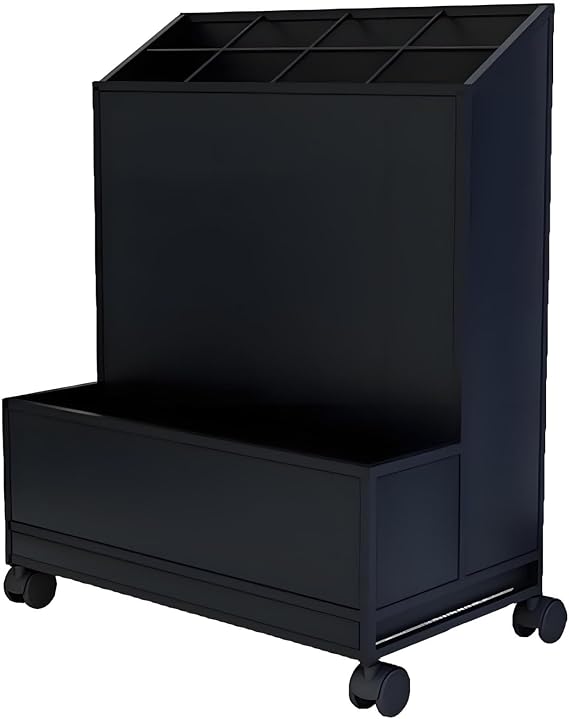 Umbrella Rack High-end Large, with Removable Drain Tray, Indoor Entryway Umbrella Stand, with Handrail and Pull-out Water Collection Tray, for Indoor Outdoor Black