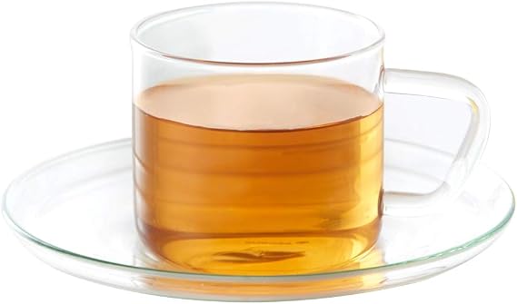 Borosil Radius Cup and Saucer Set of 12
