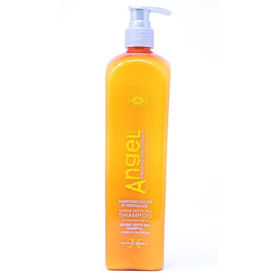 Angel Paris Professional Marine Depth Spa Shampoo, Colored Hair, 16.6oz